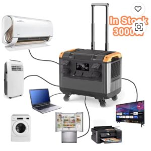 Indoor and outdoor Solar Generator